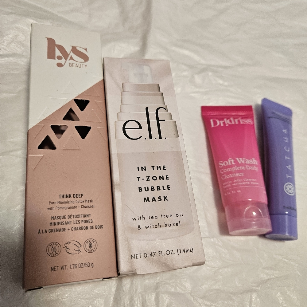 Facial Masks And Cleansers - LYS, ELF, Dr Idriss, Tatcha